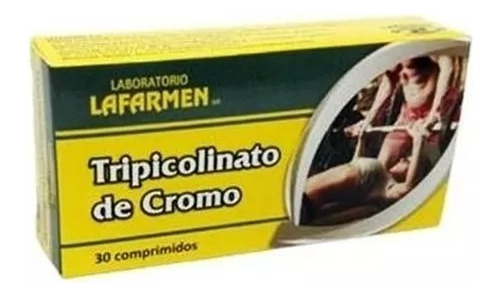 Tripicolinato De Cromo Laframen Acelera Metabolismo X30 Comp