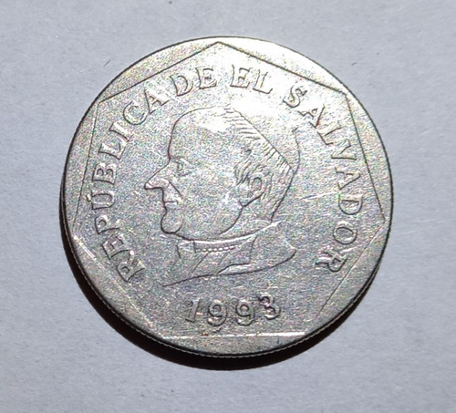 Moneda El Salvador 25 Centavos