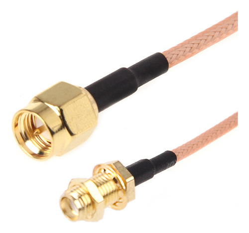 Cable Rg316 Sma Macho A Conector Hembra Sma Jumper Pigtail