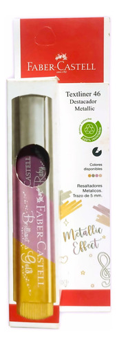 Destacador Metálico Faber-castell 46 Ruby X1 Bc