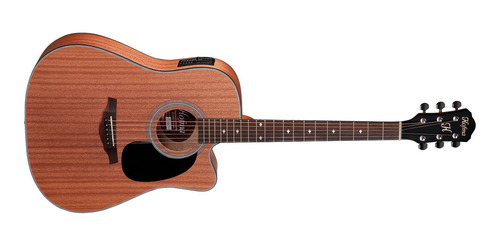 Imagem 2 de 2 de Violão eletroacústica Hofma HMF 250 para destros natural jacarandá acetinado