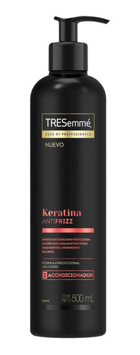 Tresemme Enjuague Keratina Antifrizz X500  