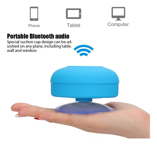 . Altavoz Compacto De Audio Bluetooth Robusto Y Duradero