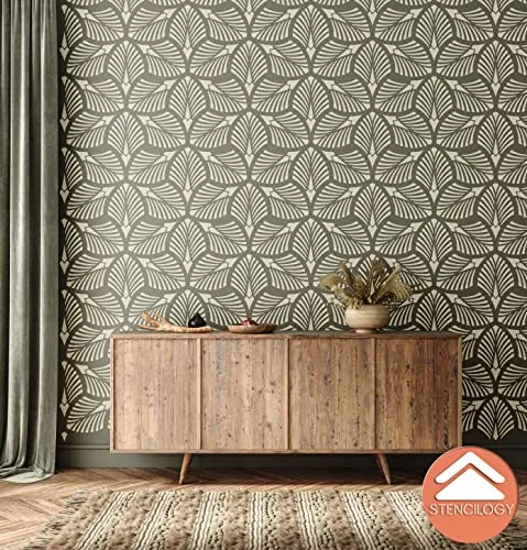 Plantilla De Pared Stencilogy/danube, 23 X 38 Xl, Hoja De Pa