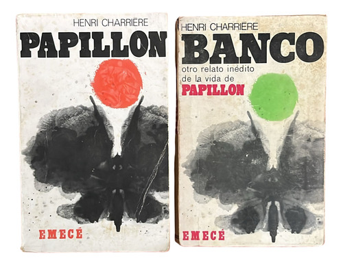 Papillón - Banco - Charriere (2 Libros) (Usado)
