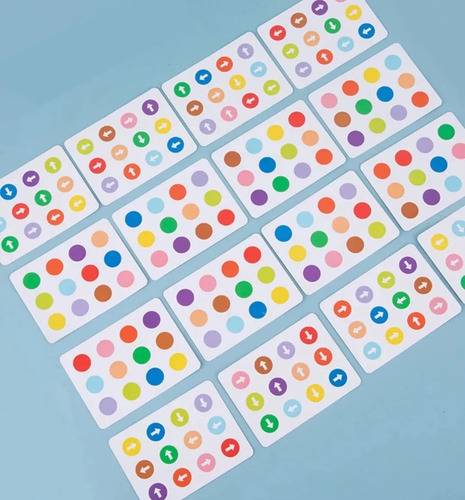 Juego Didáctico De Mesa Patrones De Flechas Y Encaje Niños