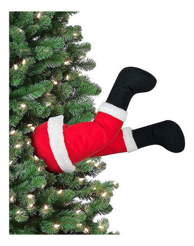 Cv Piernas De Felpa De Papá Noel, Pierna Rellena Divertida,