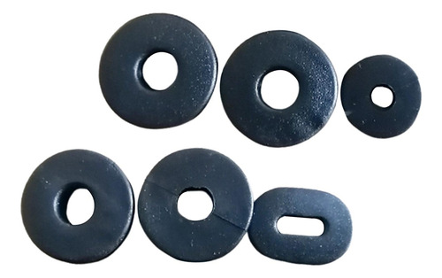 2 X 6pcs Rubber Grommet Variedade Da Tampa Lateral