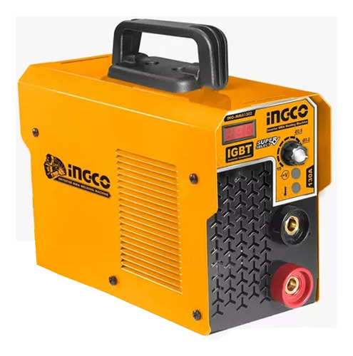 Soldadora Electrica Inverter Ingco 130amp Compacta Mma1302 Color Amarillo
