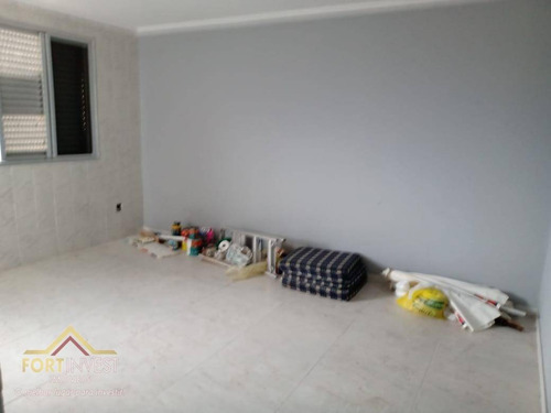 Imagem 7 de 11 de Kitnet À Venda, 31 M² Por R$ 130.000 - Canto Do Forte - Praia Grande/sp - Kn0153