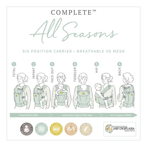 Portabebés Ergonómico Lãllébaby Complete All Seasons 6 En