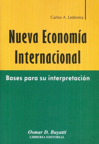 Libro Nueva Economía Internacional