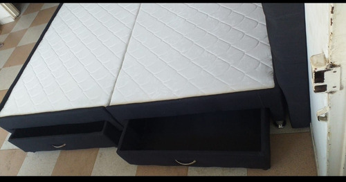 Base Cama Con Cajones Sencilla