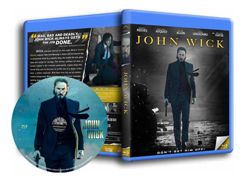 John Wick  Colección Completa 4 Bluray