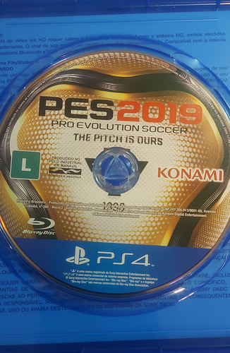 Pro Evolution Soccer 2019 Pes 19 Ps4 Midia Física