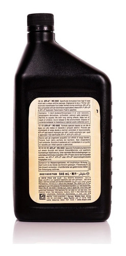 Imagen 3 de 5 de Aceite Transmisión Automática Atf+4 Original Mopar 946 Ml.
