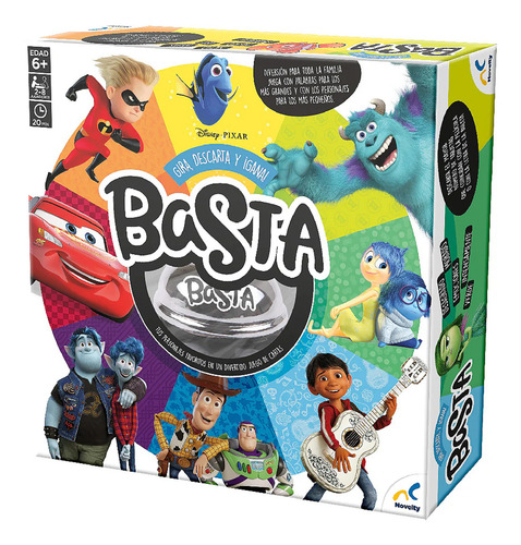Juego De Mesa Basta Deluxe Pixar Mod.jca-1382 Novelty®