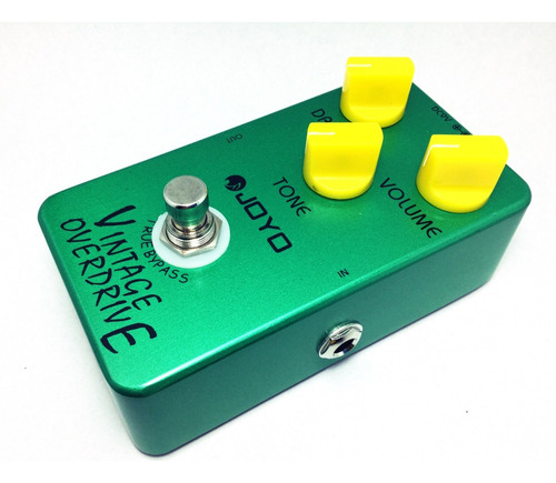 . Pedal De Efecto Joyo Vintage Overdrive Jf-01 Verde