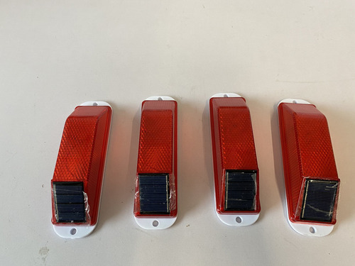 Luz Advertencia Solar Estroboscopica Lampara Led Ip65