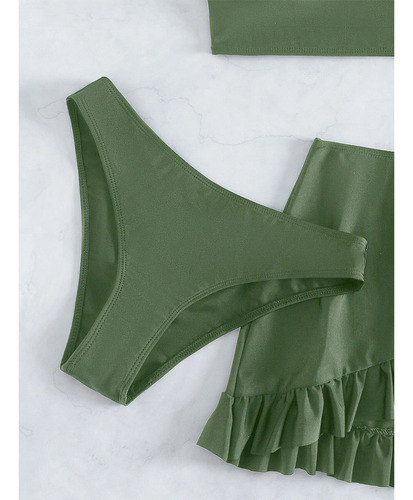 Biquíni Elegante E Sexy De Três Peças
