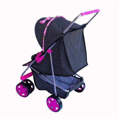 Carrinho De Boneca Bebe Reborn Milano Luxo Super Oferta