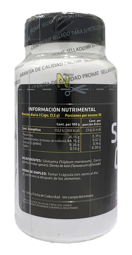 Imagen 2 de 4 de Silymarin Complex (90 Caps) Prowinner