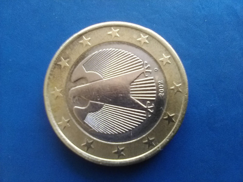 Moneda Alemania 1 Euro Águila Año 2002