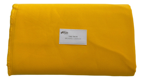 Tecido Sinuca Thb 756 1,65 X 4,00m Macio Para Mesa Cor Amarelo