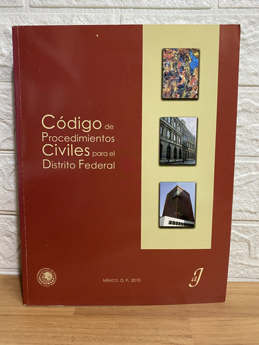 Código De Proc. Civiles Para El Distrito Federal 2010 (Usado)