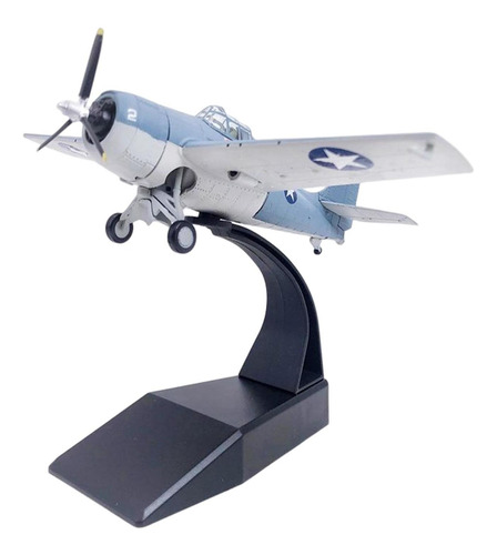 Us F4f Modelo De Avión Escala 1:72 Aleación 3d Para