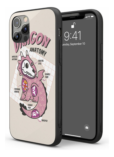 Carcasa iPhone Anatomia Dragon Funda Protectora