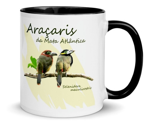 Imagem 5 de 7 de Caneca Personalizada Aves De Ubatuba (araçaris)