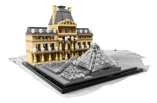 Kit De Construcción Lego Architecture 21024 Louvre