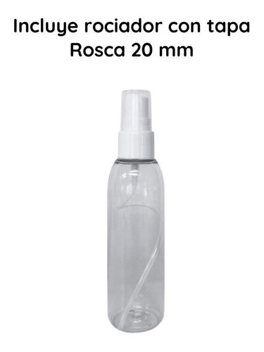 Imagen 3 de 10 de Botellas Plasticas Pet 75 Cc X 50un Con Spray Rociador