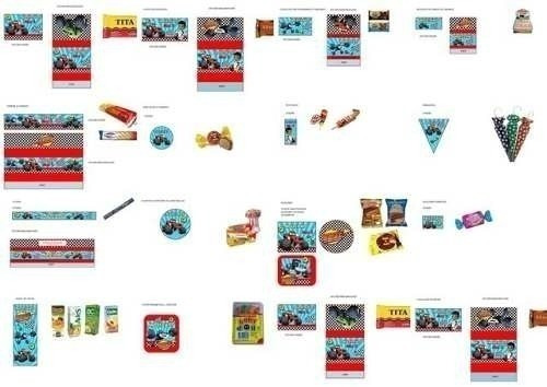 Kit Imprimible Fiesta Blaze And The Monster Machines