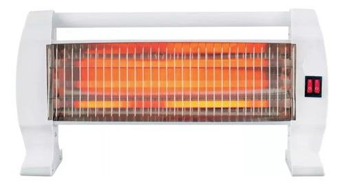 Estufa Calefactor Cuarzo 1500w Sistema Seguro Bajo Consumo Color Rojo Xl