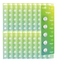 Comprar 100 Baterias Pilhas Elgin Cr2032 20 Cartelas Cu002F5 Baterias