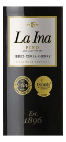Pack De 2 Jerez La Ina Fino 750 Ml
