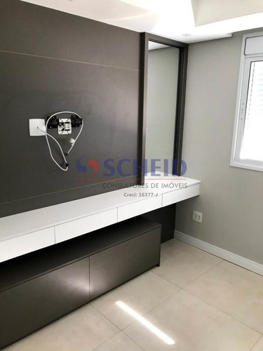 Imagem 2 de 15 de Studio 38 M2, Uma Vaga, Sacada, Planejados E Acessórios - Mc9183