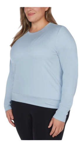 Set 2 Pz Playera De Manga Larga Lukkalux Upf+30 Talla M Y L