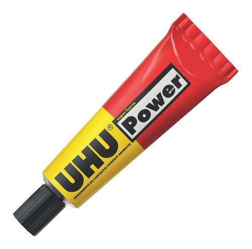 5 Adhesivos Uhu Pegamento Universal Power Extra Fuerte 50ml