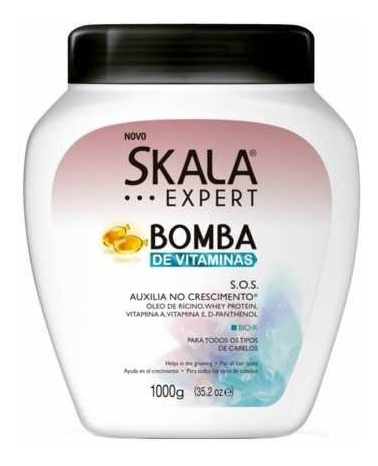 Kit 6un Creme Hidratante Skala 1kg - Pote Vegano