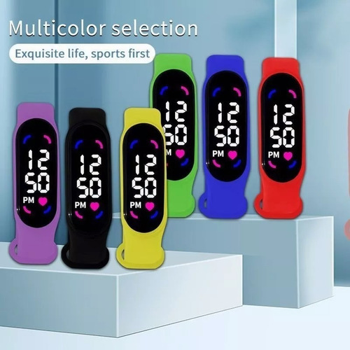 Lote 55pzs Reloj Led Deportivo Digital Mayoreo Proveedor
