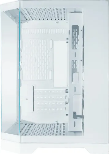 Gabinete Gamer K-mex Aquário Cg-w1kv Ângulo Micro Atx S/ Fan
