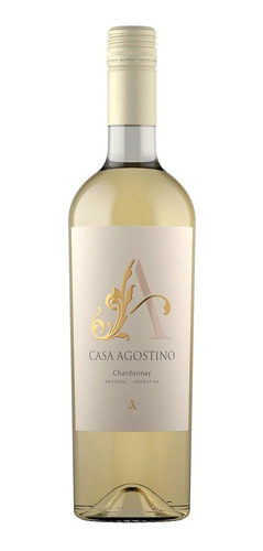 Vino Chardonnay Casa Agostino 750 Ml - Maipú Mendoza