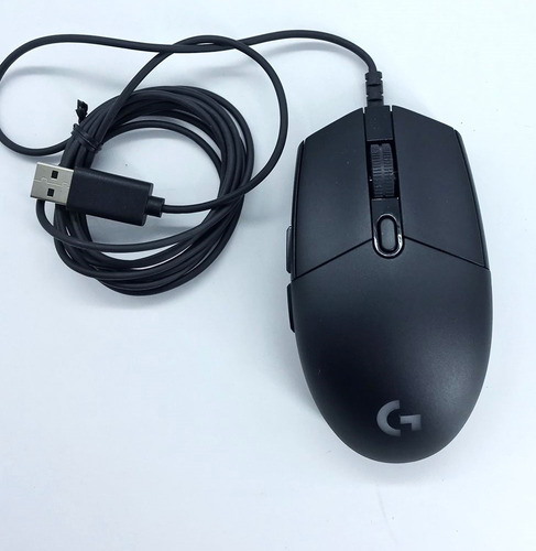 Mouse De Juego Logitech  G Series Lightsync G203 Negro (Reacondicionado)