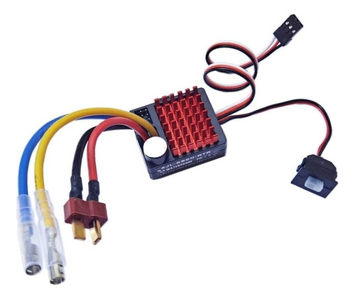 Rc Coche Impermeable Cepillado Motor Esc Para Tamiya 1/10 Tt