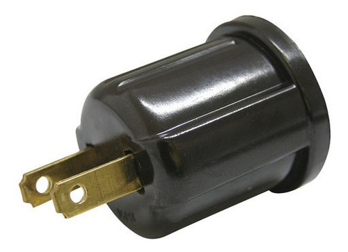 Portalampara Surtek 136669 Con Clavija Negro 127v 1pz