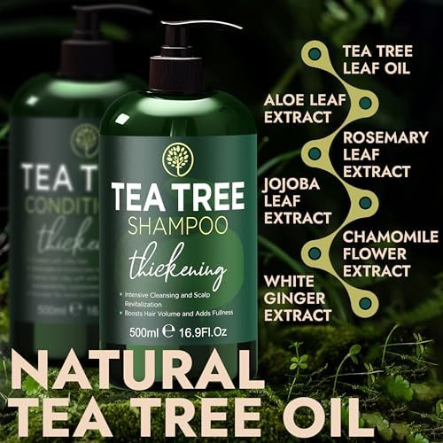 Conjunto De Shampoo E Condicionador Tea Tree | Fall And