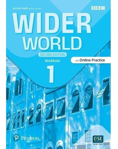 Wider World 1 - 2/Ed. - Workbook With Online Practice And App, de Heath, Jennifer. Editorial Pearson, tapa blanda en inglés internacional, 2022